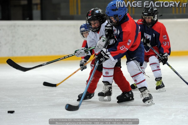 2010-11-14 Aosta 0201 Hockey Milano Rossoblu U10-Gladiators Bianchi - Andrea Lodolo.jpg